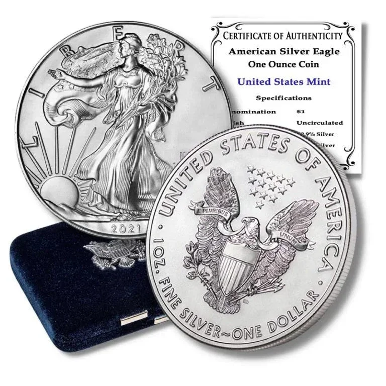 2021 1 oz American Silver Eagle BU