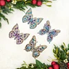4Pcs Diamond Painting Brooch Butterfly Brooch Jewelry Kit DIY Diamond Pins