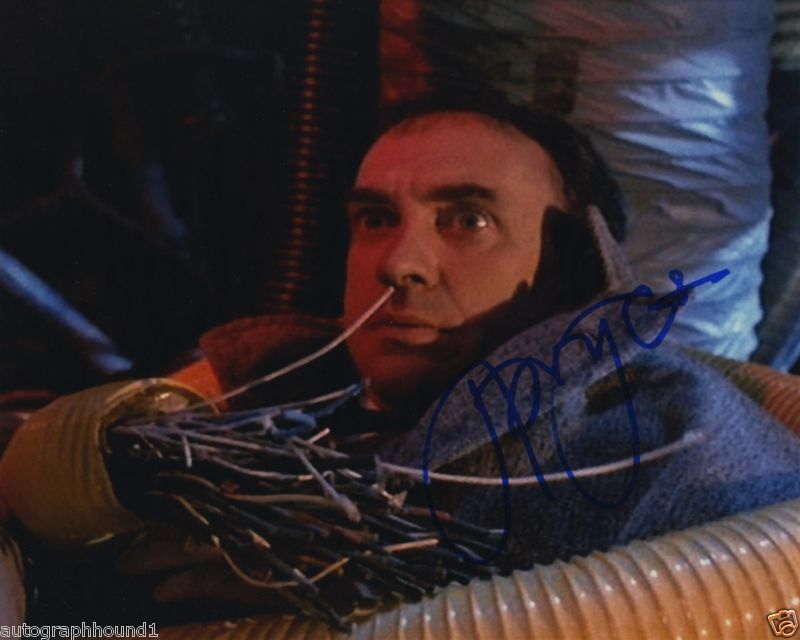 JONATHAN PRYCE SIGNED AUTOGRAPHED BRAZIL COLOR Photo Poster painting