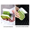 Car Seat Belt Cleaning Brush Double Sided U Type Foldable Safe Belt Washing Tool