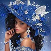 Diamond Painting-DIY Crystal Rhinestone Charming Girl