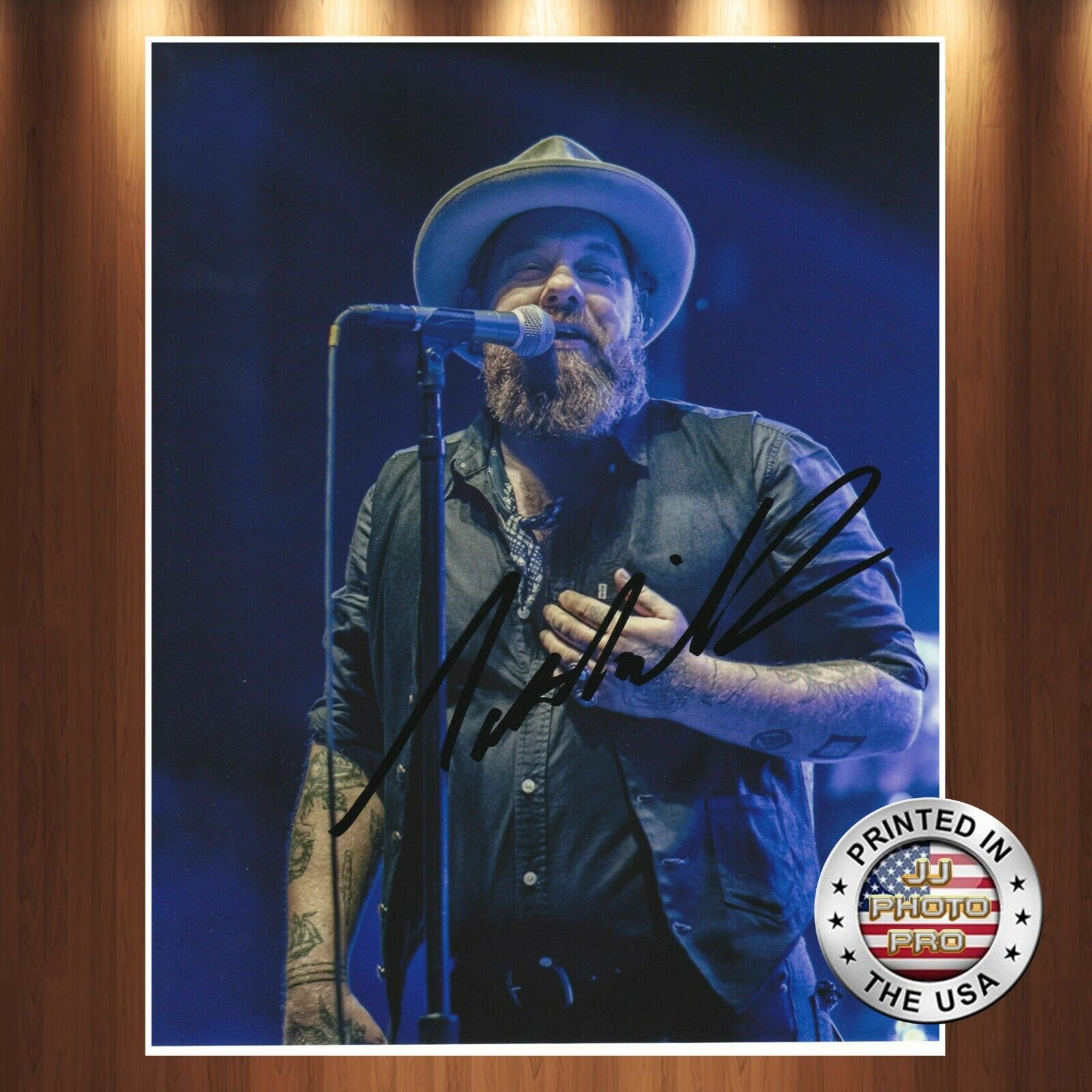 Nathaniel Rateliff Autographed Signed 8x10 Photo Poster painting REPRINT