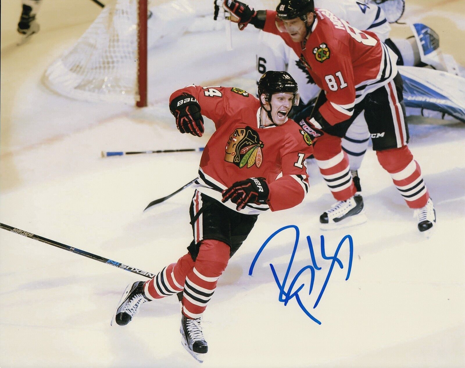 RICHARD PANIK signed (CHICAGO BLACKHAWKS) 8X10 AUTOGRAPHED Photo Poster painting W/COA #3