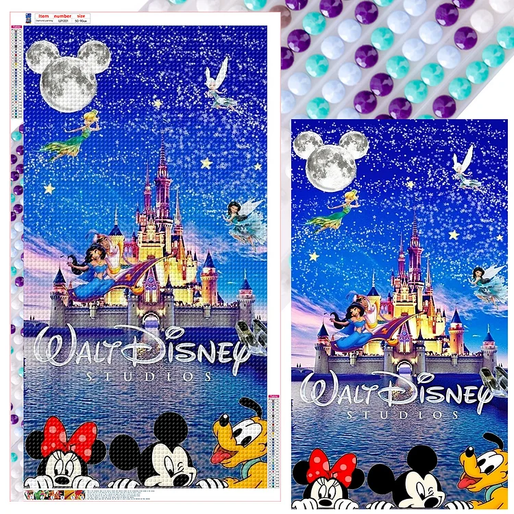 Full Round Diamond Painting - Disney Mickey Mouse 50*80CM
