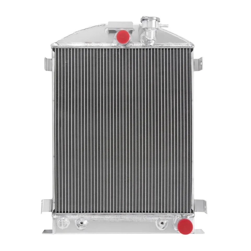 AlloyWorks 3 Row Radiator Fit 1932 Ford Model A Base Grill Shells Chevy ...