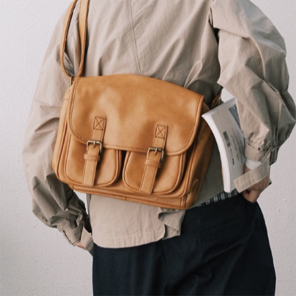 Men's New Trendy All-match Atmospheric Fashion Messenger Bag