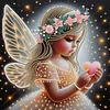 Butterfly Fairy Girl - Crystal Rhinestone Diamond Painting