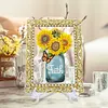 DIY Diamond Painting Clear Acrylic Frame Desktop Ornament with Display Stand, Craft Decor Kits