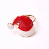 Red White Christmas Hat Catering Napkin Ring
