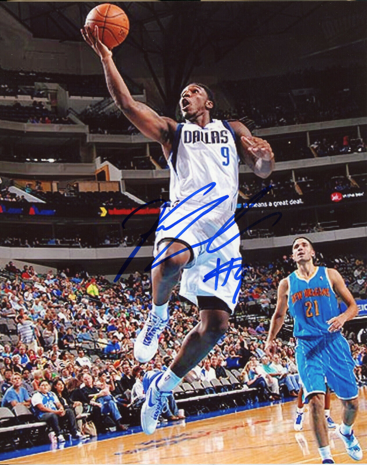 Jae Crowder Autographed 8x10 Dallas Mavericks#S1458