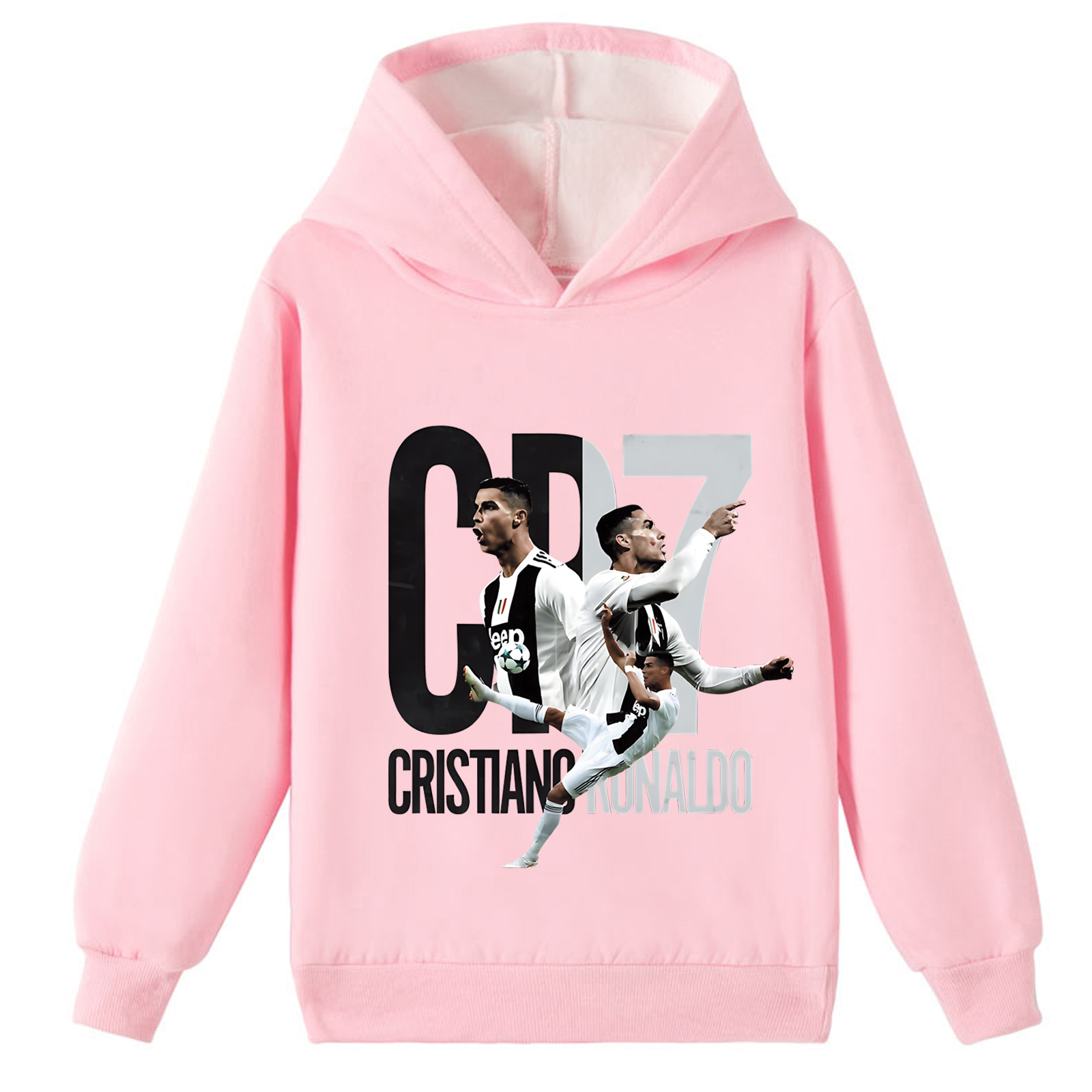 Mayoulove Cristiano Ronaldo Fleece Sweatshirt for Kids - Unisex, Comfortable  Stylish, Perfect Gift for Soccer Fans-Mayoulove