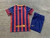 2013/2014 Retro Kids Size Barcelona Home Football Shirt 1:1 Thai Quality