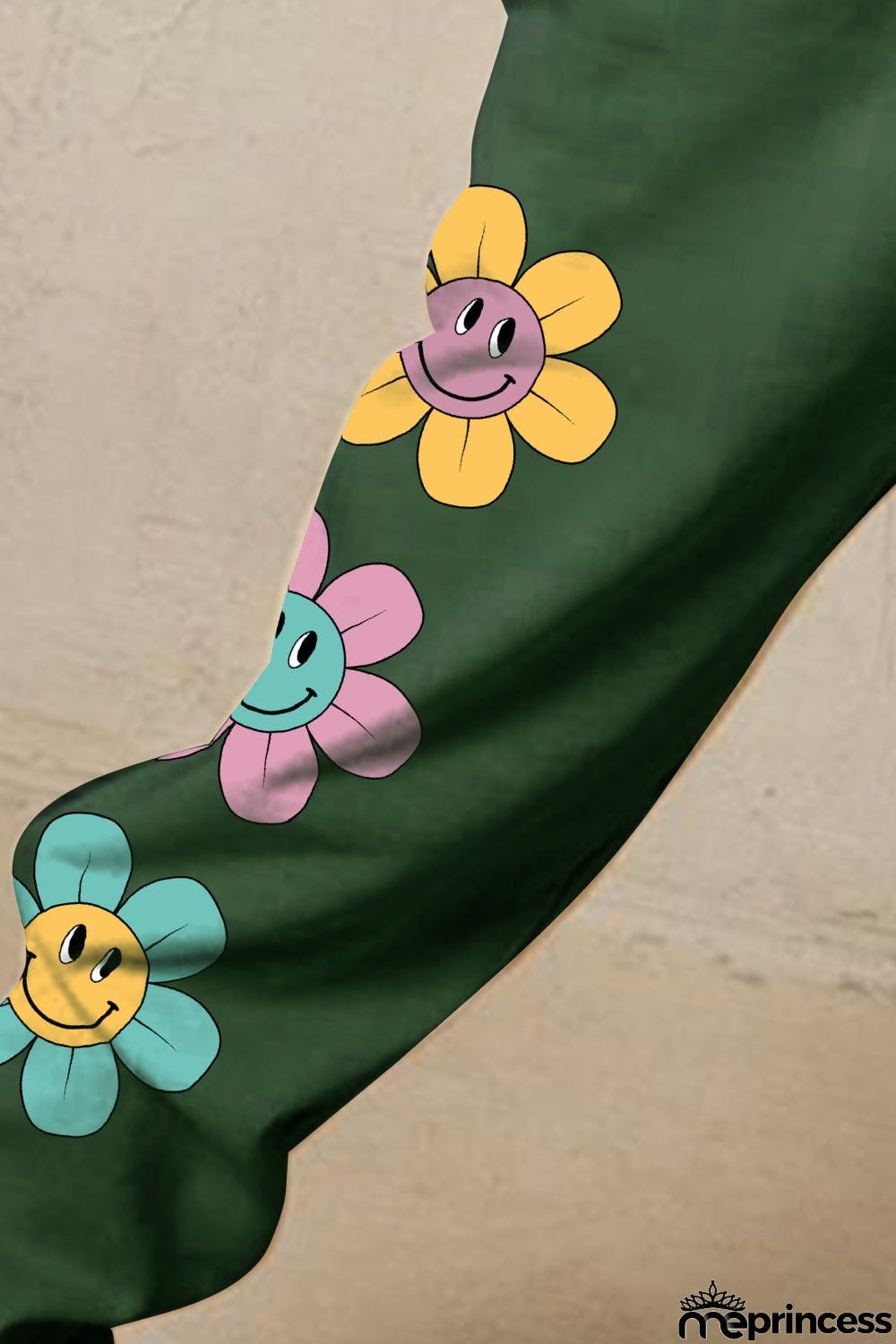 Simply Love Simply Love Full Size Drawstring Flower Graphic Long Sweatpants