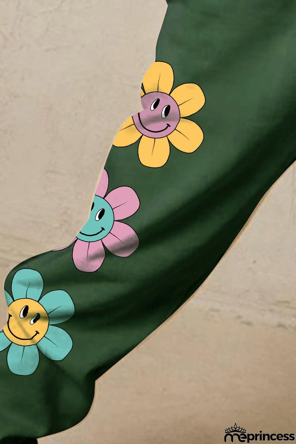 Simply Love Simply Love Full Size Drawstring Flower Graphic Long Sweatpants