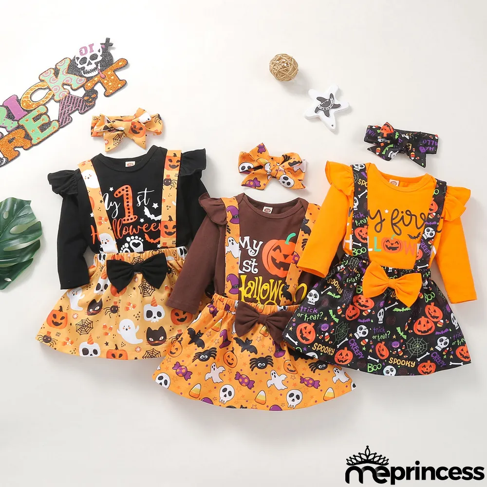 2-piece Baby/Toddler Girl Floral Long sleeve Dresses