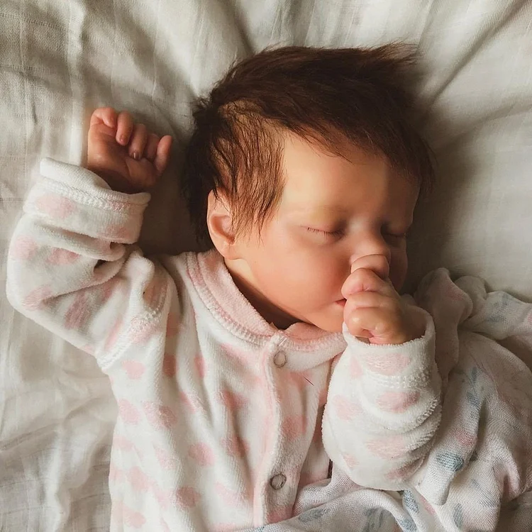 GSBO-Cutecozylife-My Reborn Baby Doll Twin A 17" Sweet Sleeping Dreams Reborn Doreen Truly Baby Doll Girl