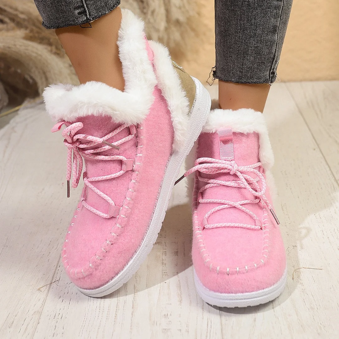 Breakj Breakj Snow Boots Women 2025 Winter New Warm And Anti-Slip In Add-On Cotton Boots With Waterproof And Tuff Boots