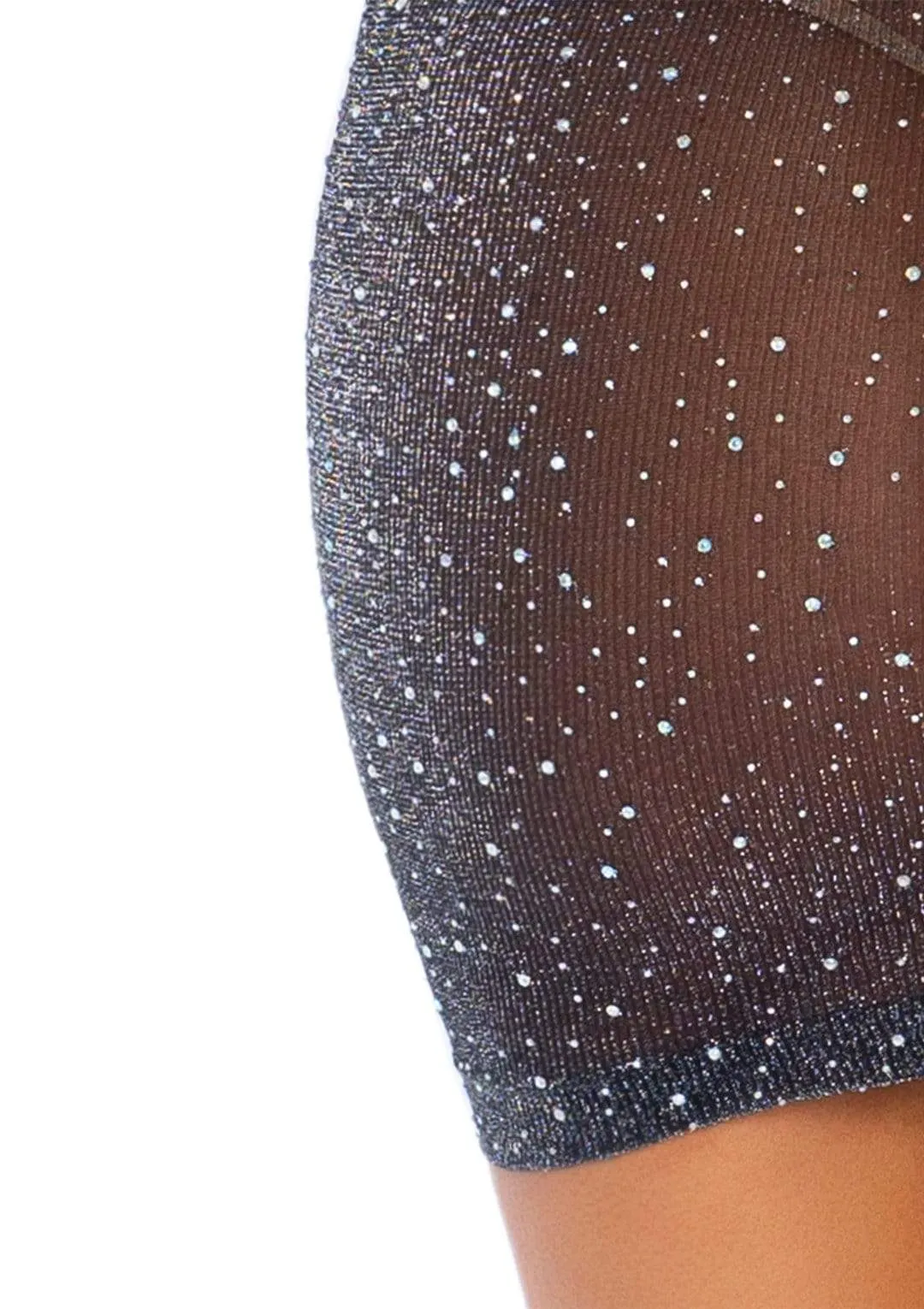 Show Off Rhinestone Tube Dress