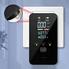 4-in-1 Portable Carbon Monoxide Alarm with Digital Display Plug-in Carbon Monoxide Detector Temperature and Humidity Monitor for Travel Home Hotel Camping RV