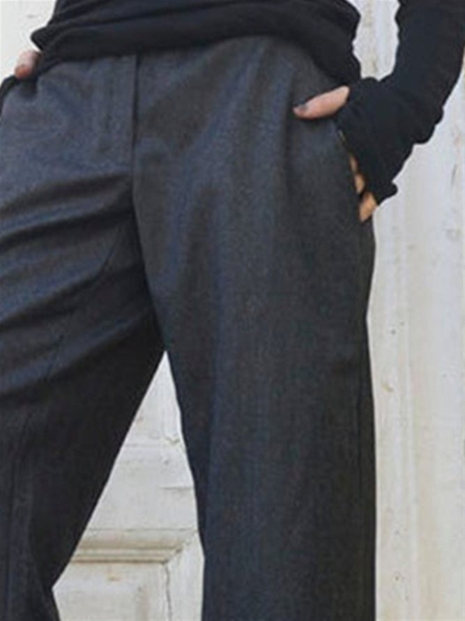 Casual Basic Daily Long Pants