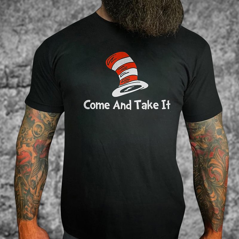 Livereid Come And Take It Printed T-shirt - Livereid