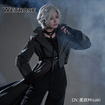 [Wetrose] In Stock Hoshimati Suisei×Kuzuha 星街すいせい×葛葉 W●RK Hololive×Nijisanji Vtuber Cosplay Costume コスプレ衣装