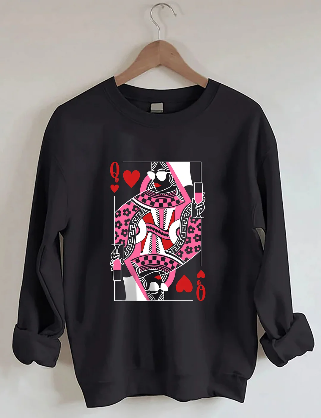 Queen Of Hearts Sweatshirt