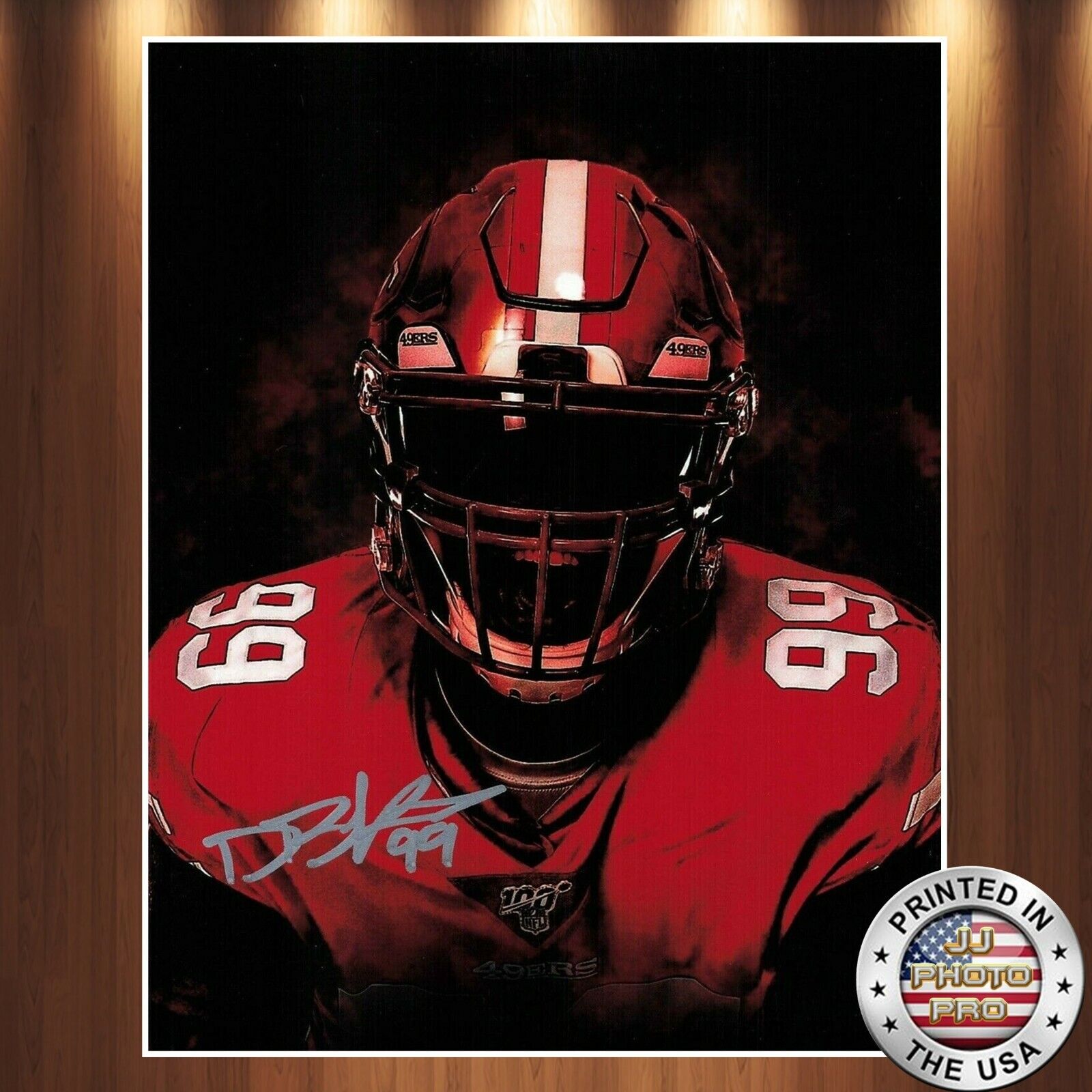 DeForest Buckner Autographed Signed 8x10 Photo Poster painting (49ers) REPRINT