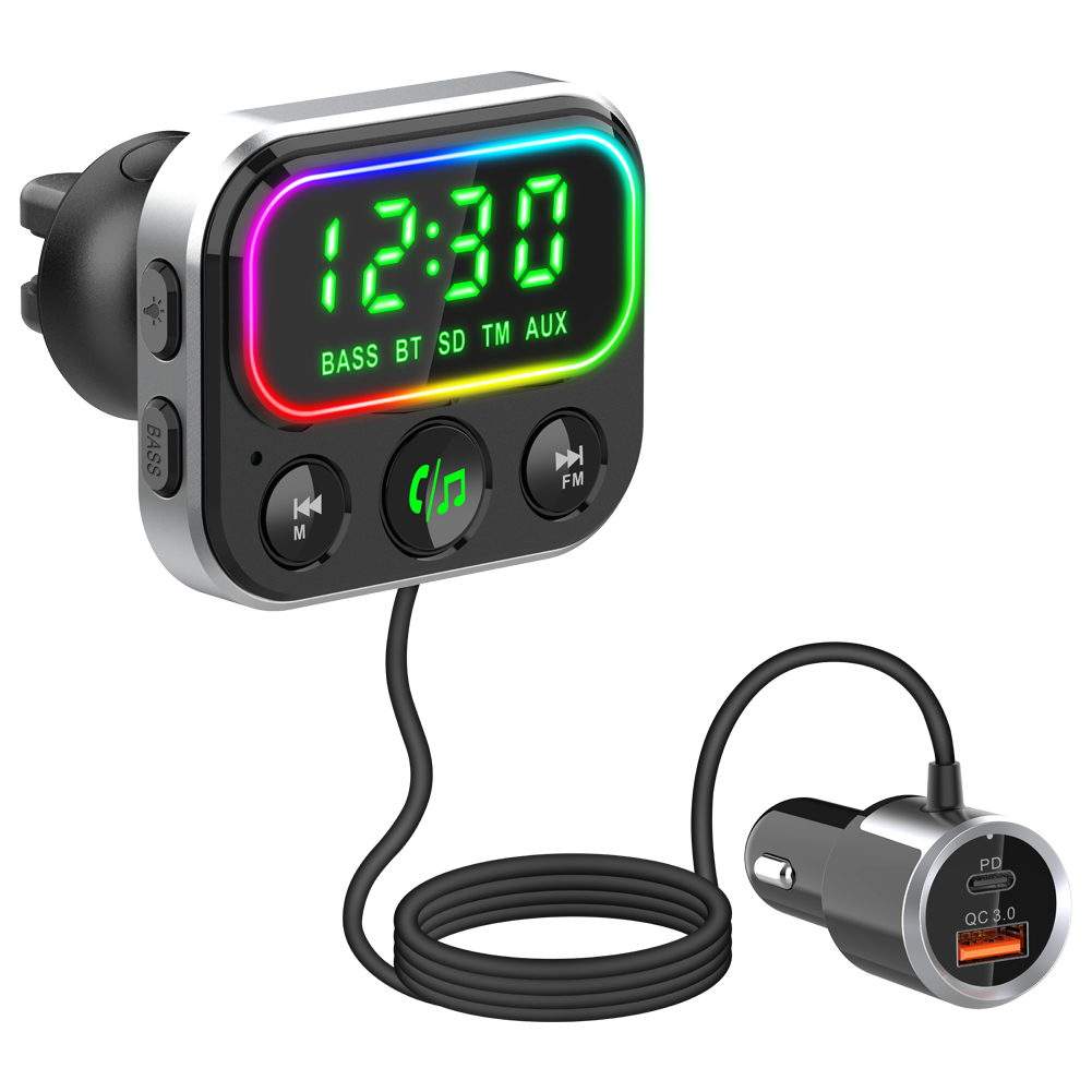 

BC79 PD18W QC3.0 Dual USB Charger Car Bluetooth-compatible FM MP3 Player, 501 Original