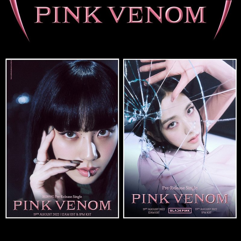 BLACKPINK PINK VENOM Album Poster