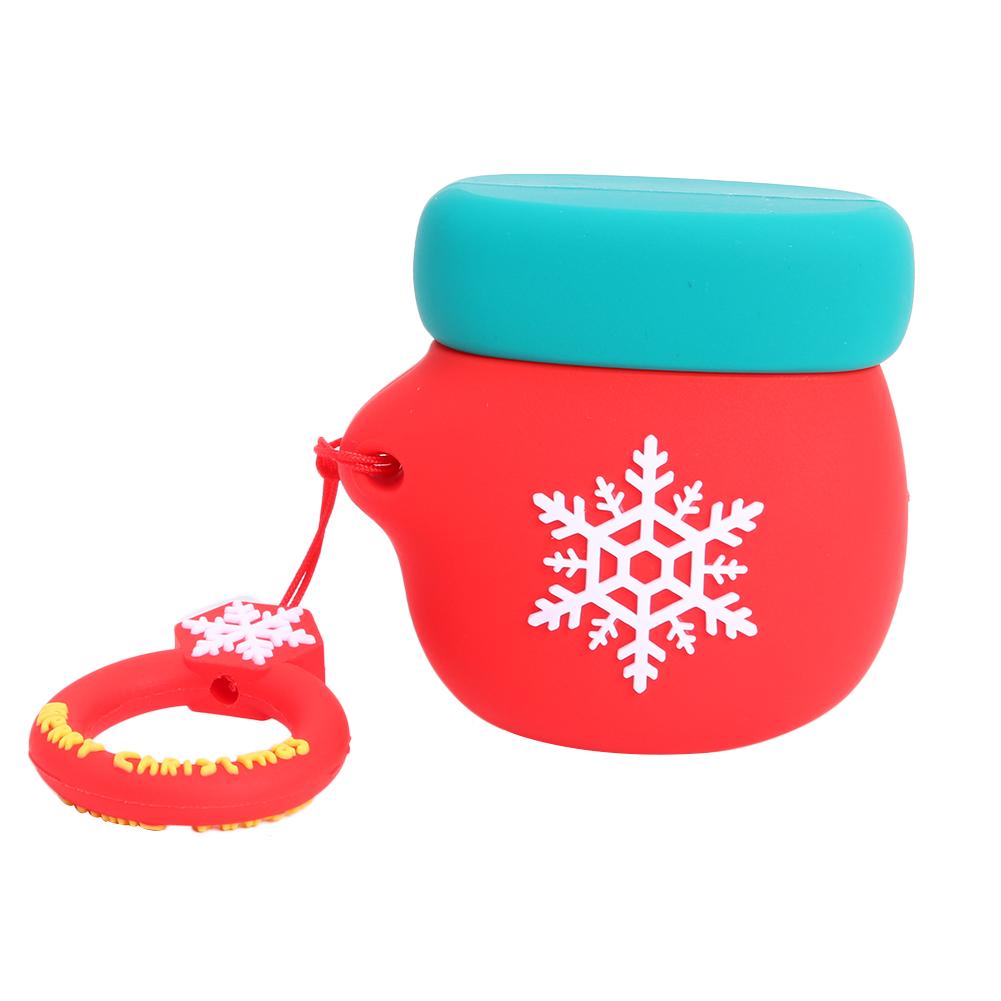 

Santa Claus Gloves Silicone Case Protective Earphone Box for Apple Airpods, 501 Original