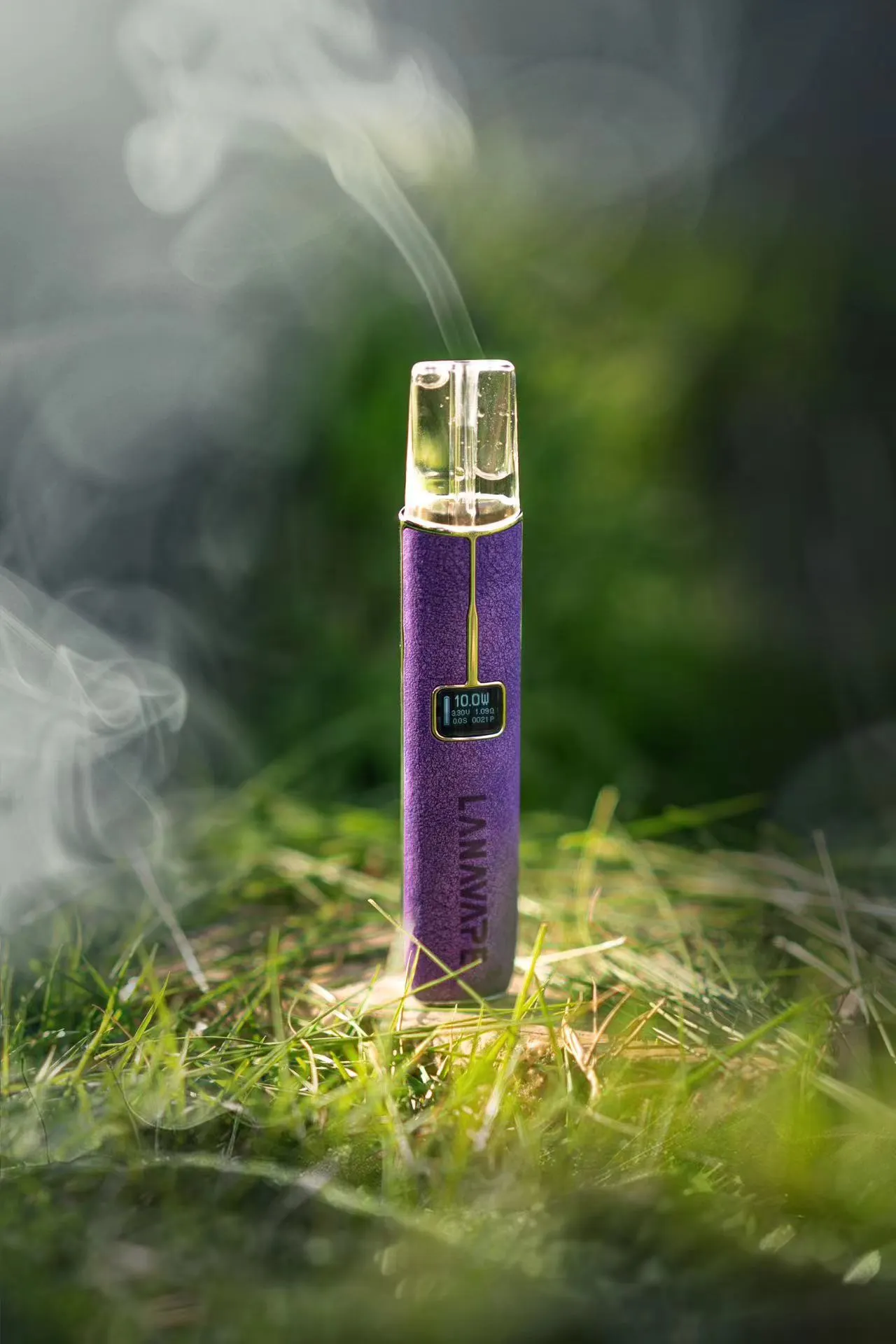 【lana新款皮革主機】/帶顯示屏/皮革/通用一代煙彈電子煙主機/臺灣正品現貨秒发/原裝正品