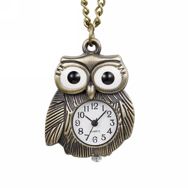 Vintage Style Guitar Bicycle Key Quartz Pocket Watch Women’s Watches