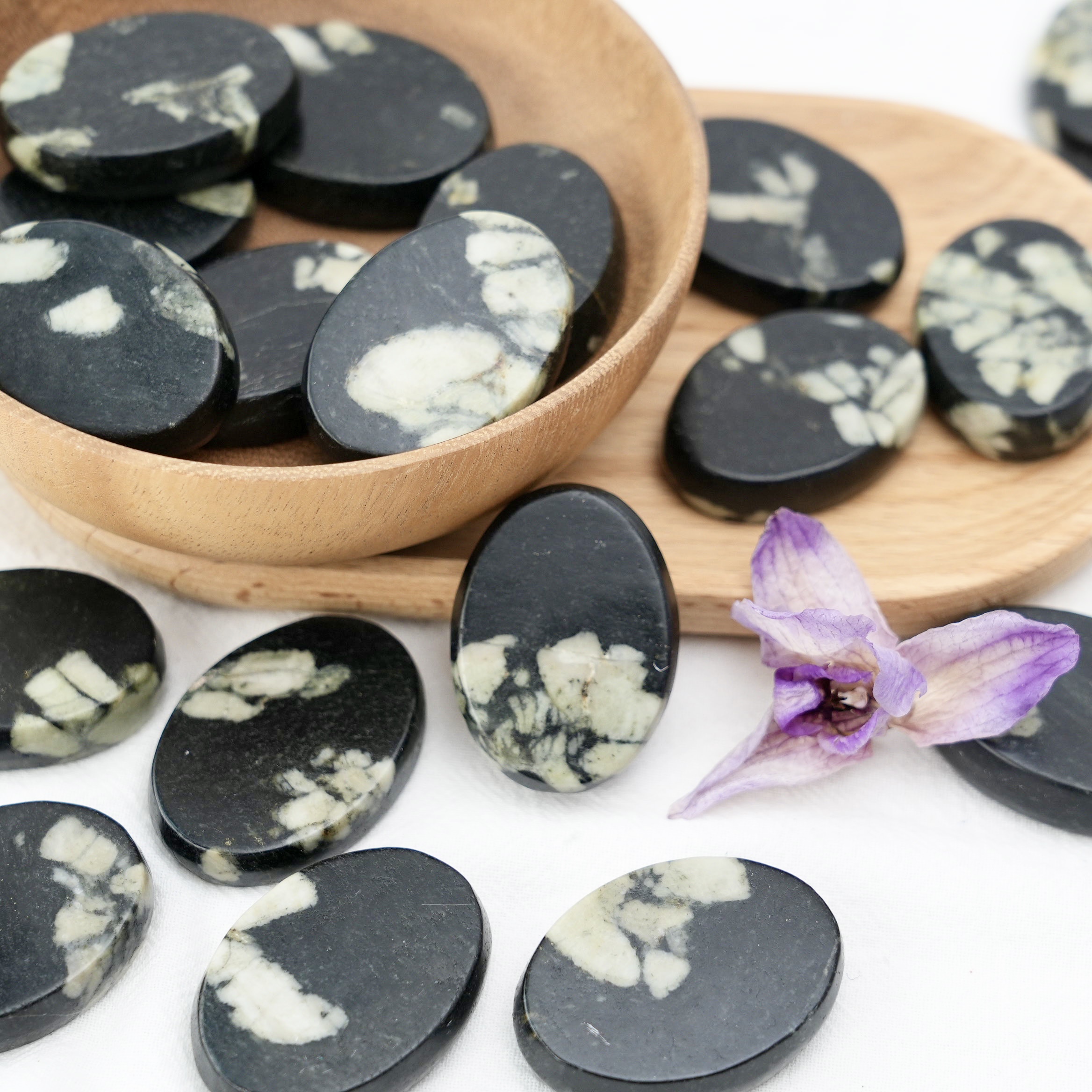 Peony Stone Palm Stone