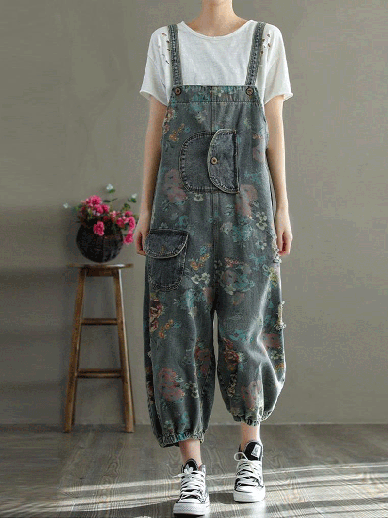 Love In Mysterious Way Overall Dungaree