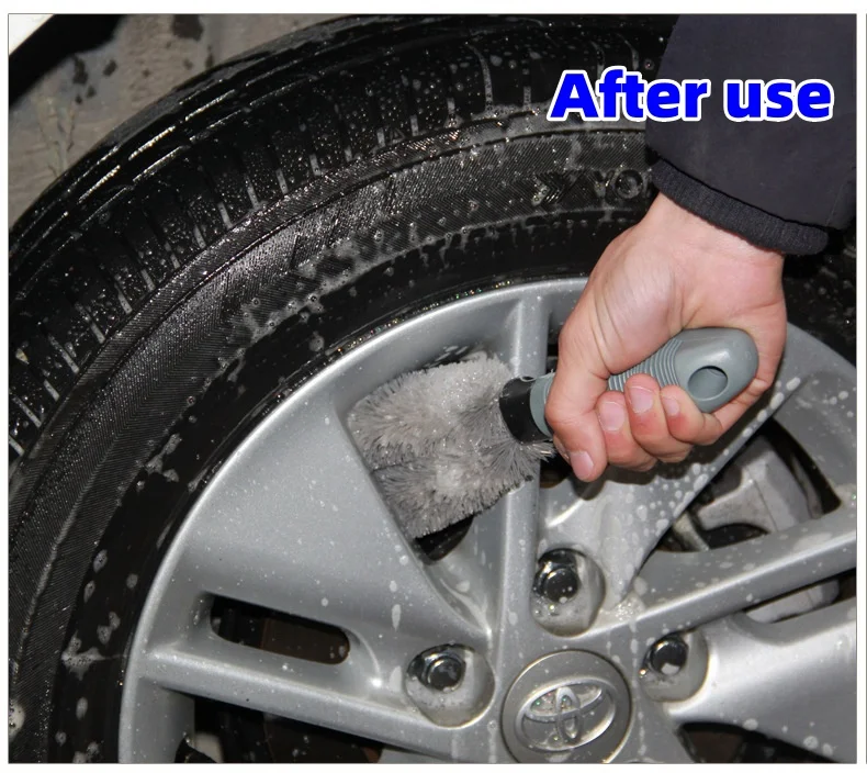 Special brush for cleaning wheels（3PCS）