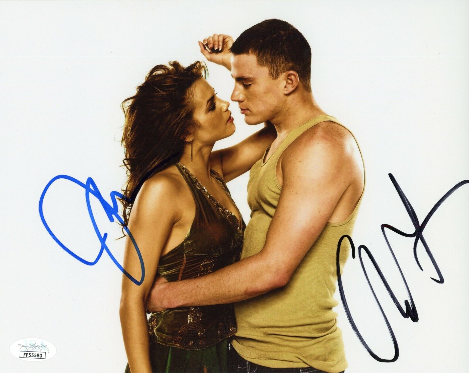 CHANNING TATUM & JENNA DEWAN Authentic Hand-Signed STEP UP