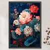 Ink Lotus Bloom-11CT Stamped Cross Stitch 50*70cm (Big Size)