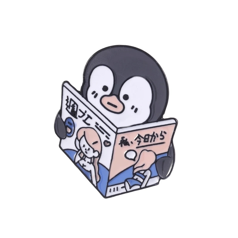 Cute Bear Panda Cat Alloy Women’s Brooches