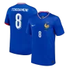 TCHOUAMENI #8 France Home Soccer Jersey 2024