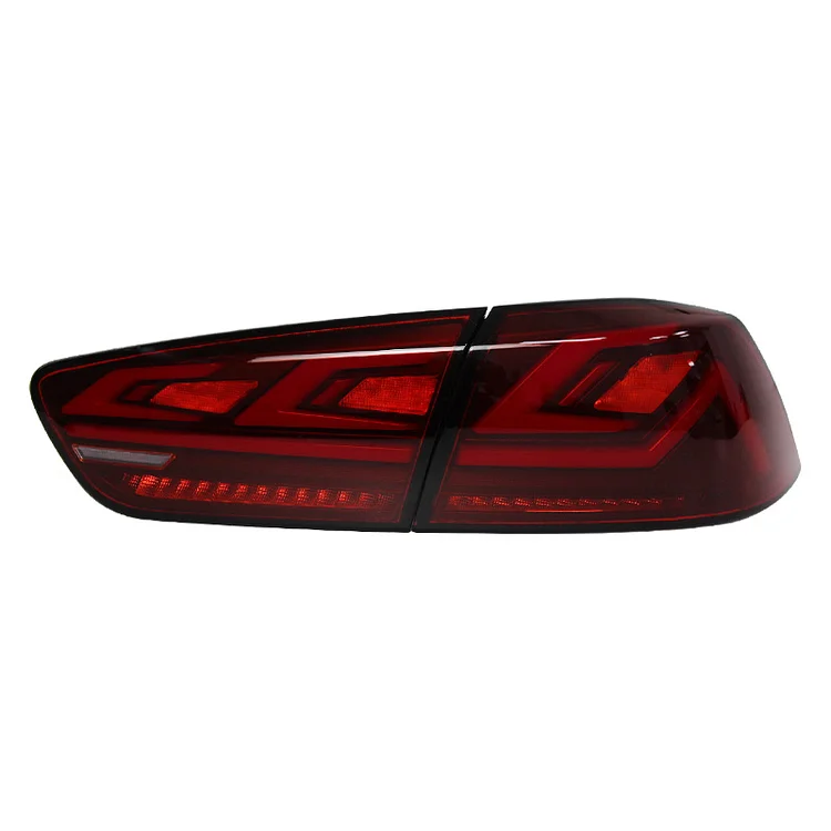 Upgrade Start up Animation LED tail lamp tail light assembly for Mitsubishi Lancer EX 2008-2018 taillight taillamp plug and play ITN Auto