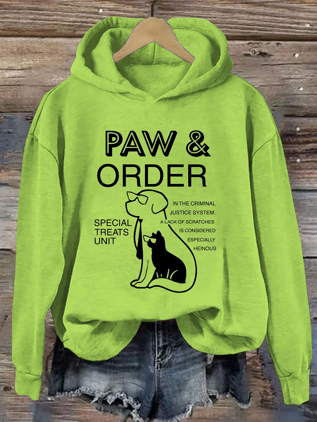 Paw And Order Hoodie
