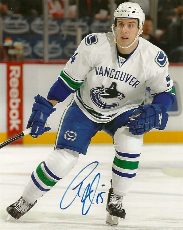 Vancouver Canucks Aaron Volpatti Autographed Signed 8x10 Photo Poster painting COA