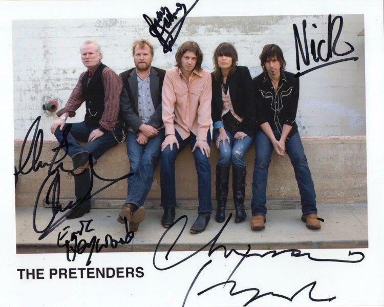 REPRINT - THE PRETENDERS Chrissie Hynde Signed 8 x 10 Photo Poster painting Poster Man Cave