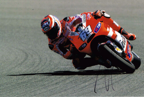 Nicky Hayden HAND SIGNED Autograph on 2011 MotoGP Ducati 12x8 Photo Poster painting AFTAL COA