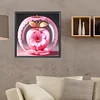 Diamond Painting-DIY Full Round Drill Pink Crystal(40x40cm)
