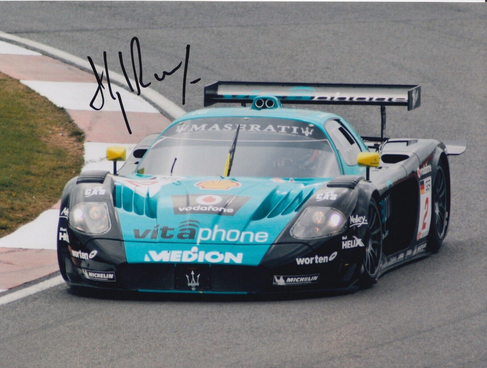 Miguel Ramos Hand Signed 8x6 Photo Poster painting - FIA GT Championship 1.