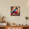 >SALE<5D DIY Full Round Drill Diamond Painting Cute Bird Kit Home Decoration 30x30cm