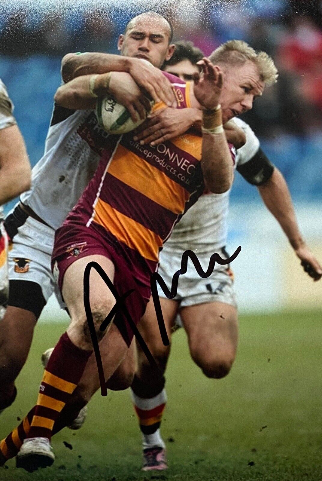 Aaron Murphy Genuine Hand Signed 6X4 Photo Poster painting - Huddersfield Giants 2