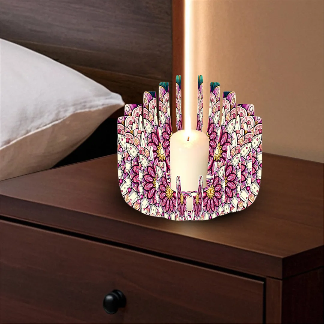 DIY Diamond Art Painting Kits of Candle Holder for Aromatherapy & Home Decor